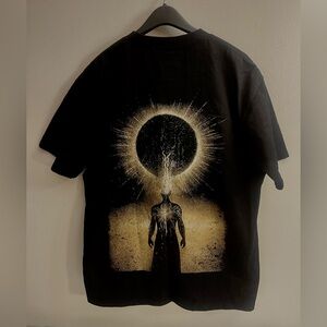 God Of Stars Black Graphic T-Shirt **Signed By Designer***
